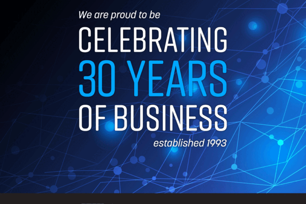 Celebrating 30 Years Of Business